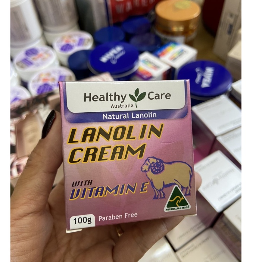 Kem dưỡng da Healthy Care Lanolin Cream With Vitamin E