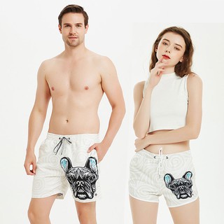 Quần Đi Biển Đôi White Pug Szone SQ220