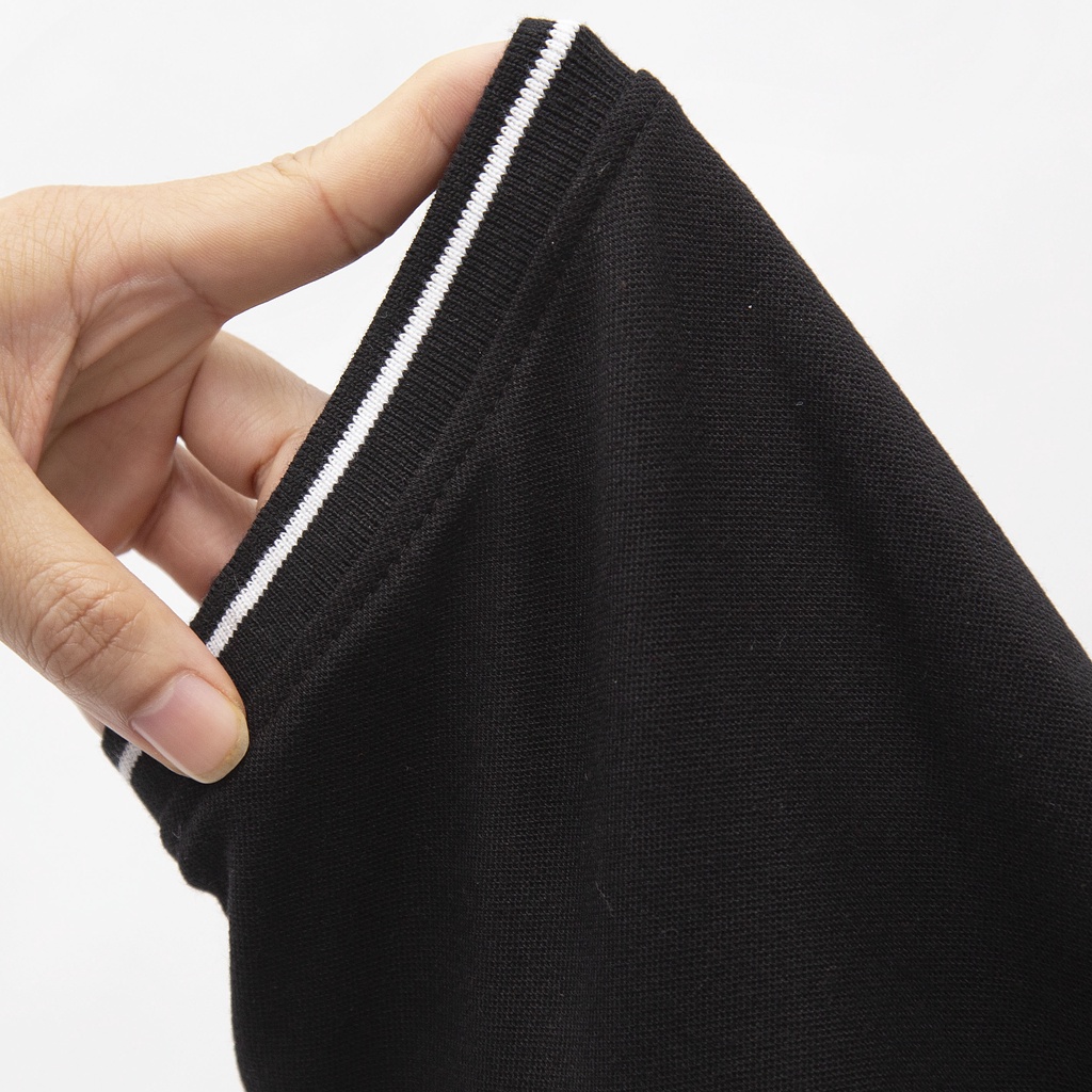 Áo thun nam POLO trơn vải cá sấu cotton cao cấp ngắn tay cực sang trọng AT02