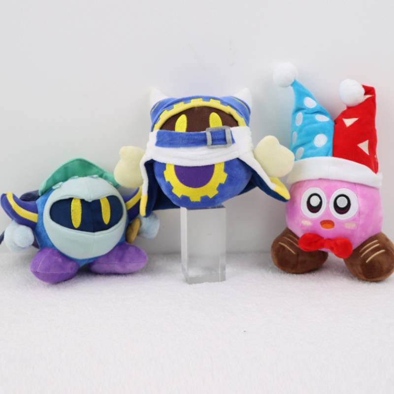 New Cute Game Kirby Peluche Marx Magolor Meta Knight Soft Stuffed Toys Kids Girls Present Bed Toys