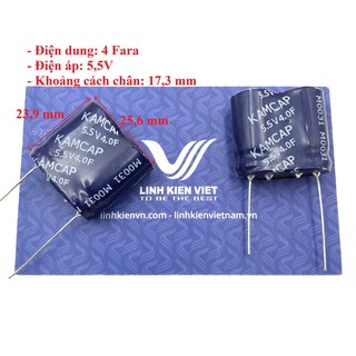 Siêu tụ điện 4F 5.5V - X4H7