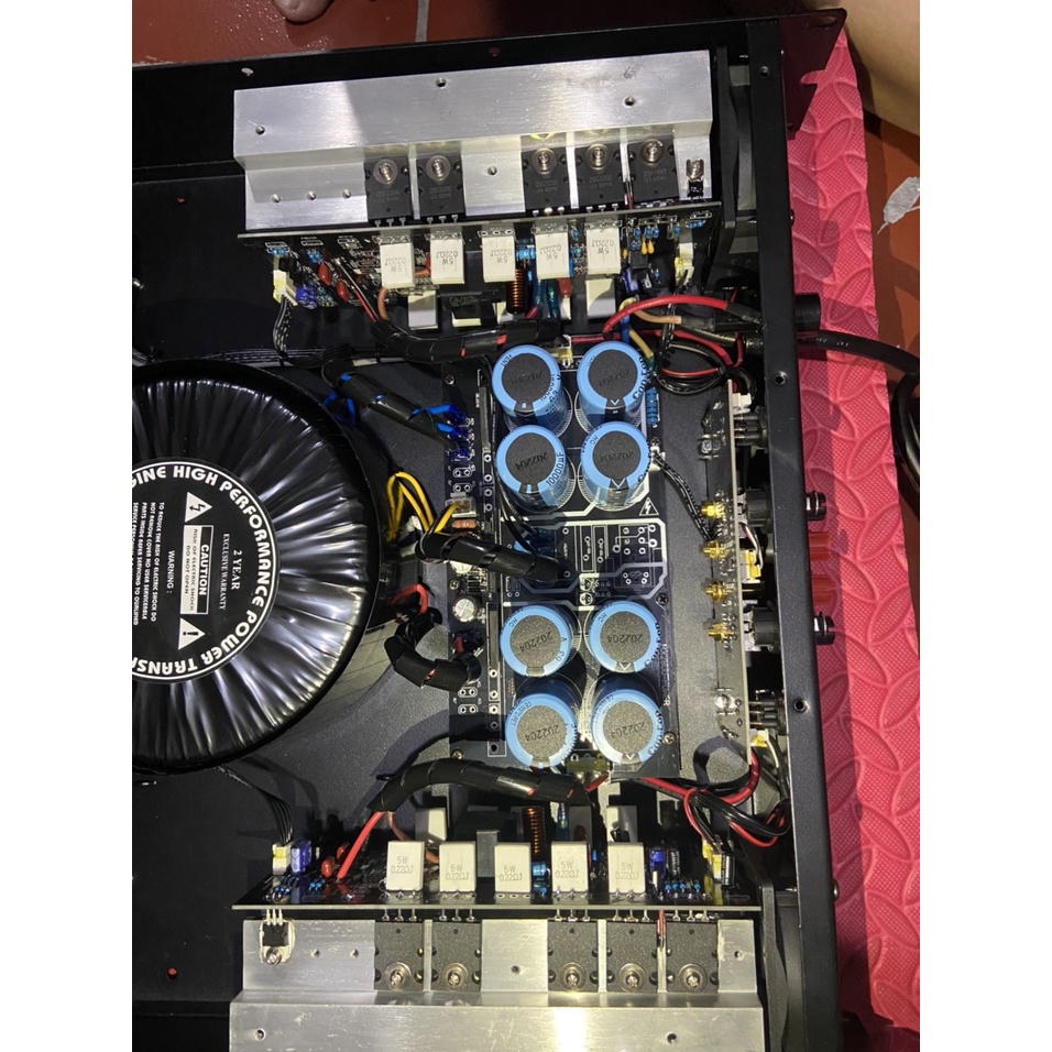 ĐẨY CÔNG SUẤT DA-2610, 3 KÊNH ,36 SÒ, CÔNG SUẤT 600W, ĐÁNH THOẢI MÁI LOA 3,4,5 TẤC, TẶNG KÈM 2 DÂY CANON