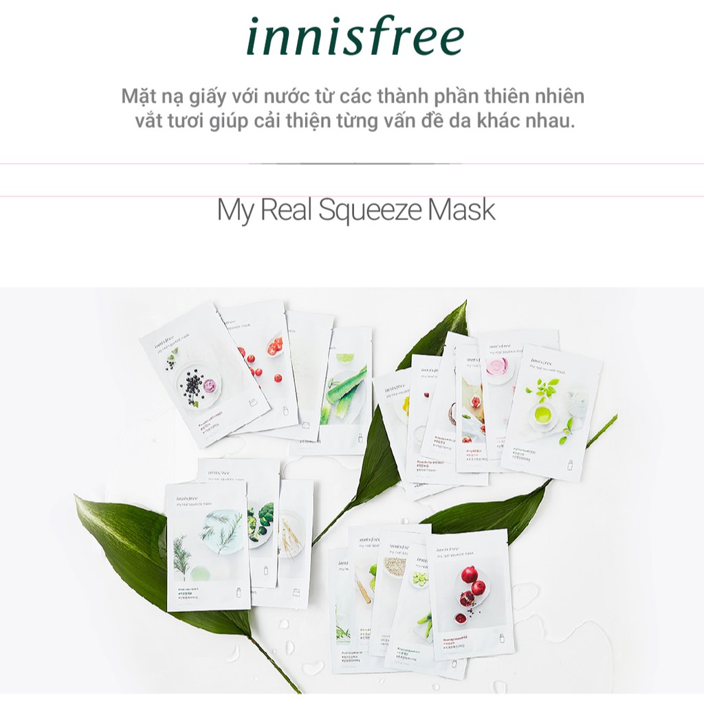 [Mã FMCGMALL - 8% đơn 250K] Bộ sản phẩm chăm sóc da mụn innisfree Bija Skin Care Set