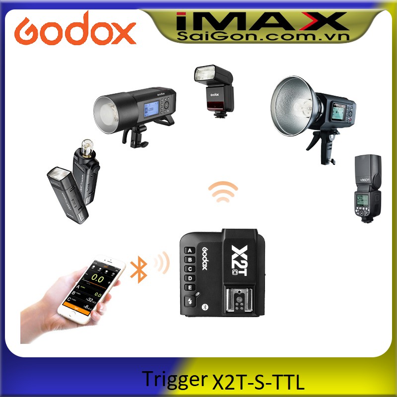 [Mã 159ELSALE hoàn 7% đơn 300K] ĐIỀU KHIỂN ĐÈN GODOX X2T-S-TTL 2.4G WIRELESS FLASH TRIGGER CHO SONY