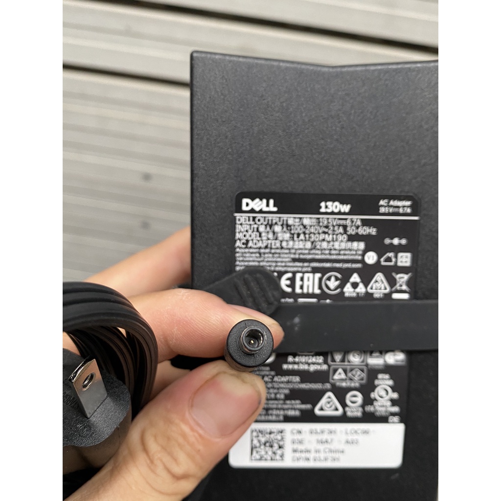 Cục sạc Laptop DELL XPS 15 9550 130W chính hãng nhập khẩu Mỹ