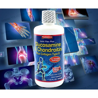 Glucosamin Dạng Nước Bổ Khớp Pharmekal Joint Flex Plus 946ml (Glucosamin-Chondroitin-Collagen Type II)
