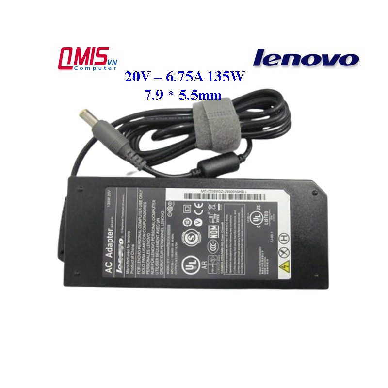 20V Sạc laptop Lenovo IBM 20v-2A 20v-2.25A 20v-3.25a 20v-4.5A 20v-6.75A 20v-8.5A USB-kim - USB-C - Đầu nhỏ - Đầu thường