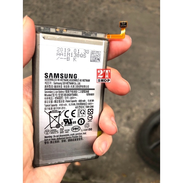 PIN GALAXY S10 PLUS CHÍNH HÃNG, DUNG LƯỢNG 4100MAH, EB-BG975ABU