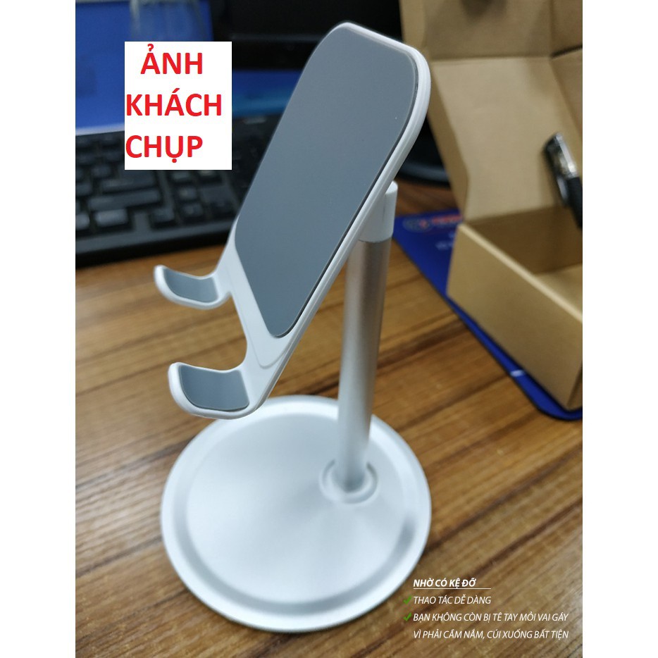 Kệ Điện Thoại OneDock D7 Để Smart phone, iPad, Để Đồ Cá Nhân, Loại Chất Lượng - Thiết kế chắc chắn không lật đổ | BigBuy360 - bigbuy360.vn