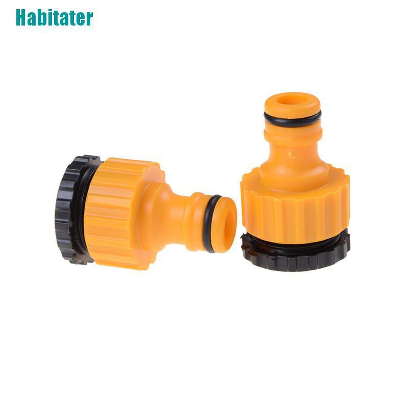 Set 5 Đầu Nối Ống Nước Tưới Vườn Chất Liệu ABS Kích Thước 1 / 2 &quot;