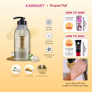 Sữa Tắm Vàng Dạng Gel Cathy Choo 9 Pollens Premium Gold Body Bath Gel 750ml