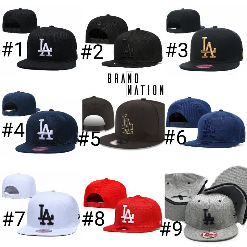 Topi Snapback LA Los Angeles Dodgers MLB
