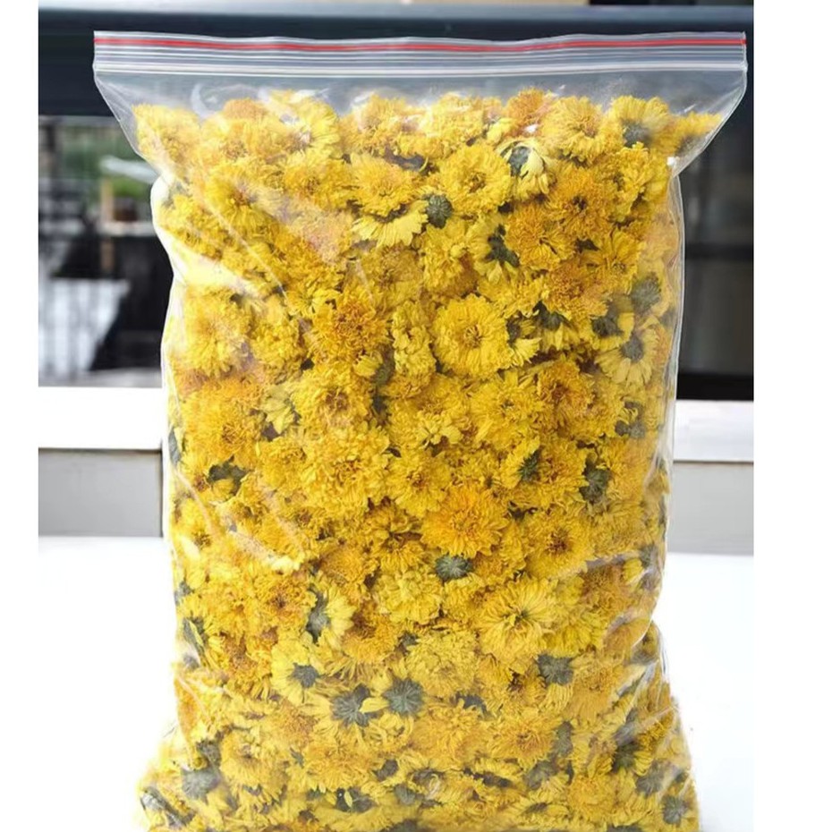 100gr hoa cúc vàng sấy khô nguyên chất handmade