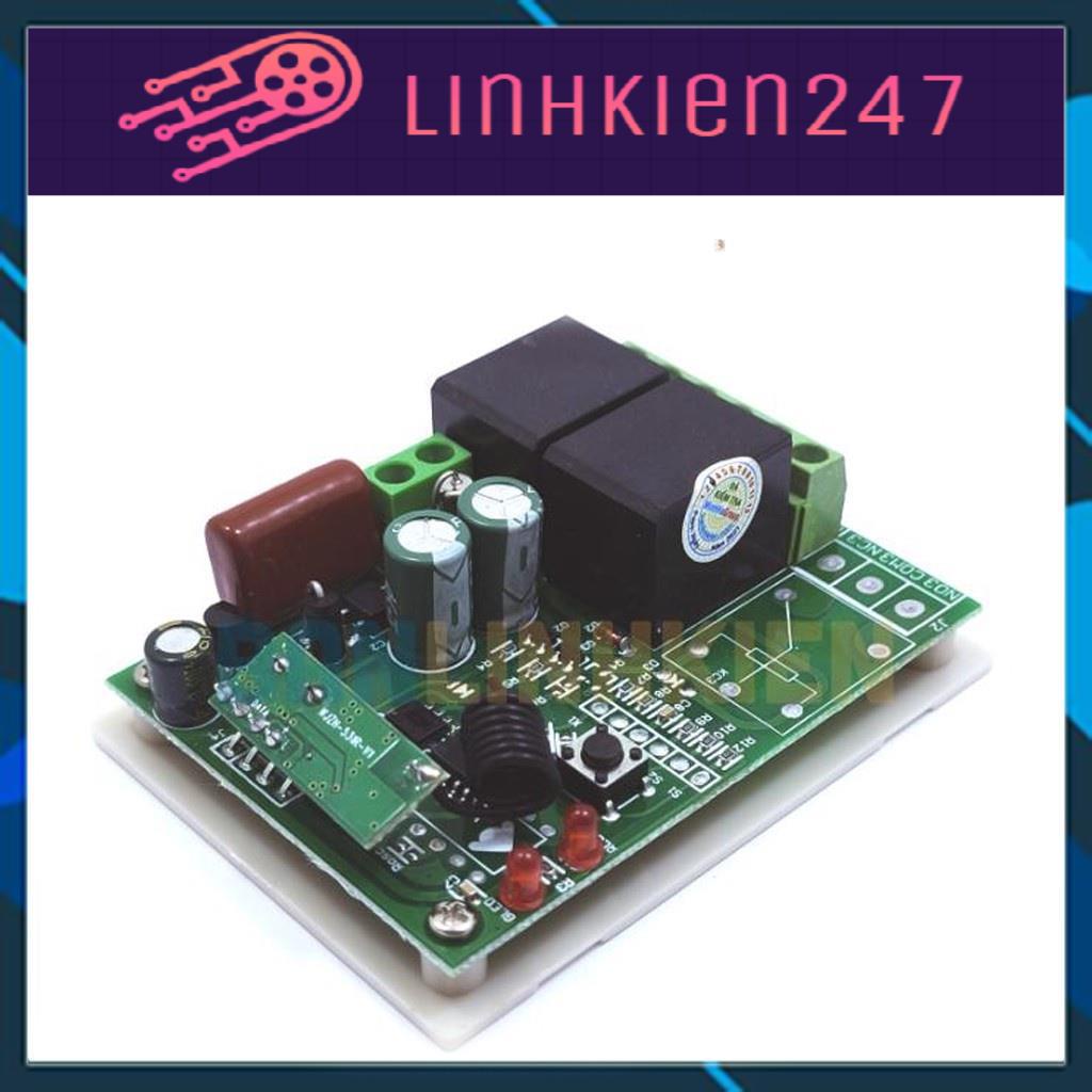 Bộ Thu Học Lệnh RF315 2 Kênh Điều Khiển Thiết Bị Từ Xa/ Tay phát 2 kênh vỏ gỗ