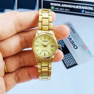 Đồng hồ kim nữ Casio LTP-V002G-9AUDF