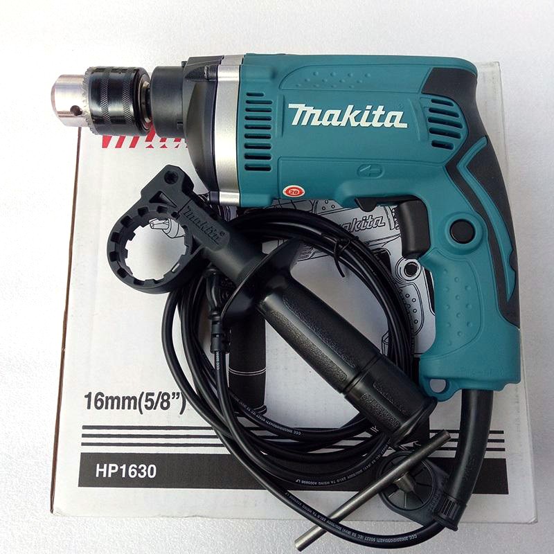 MÁY KHOAN MAKITA HP1630 - TẶNG MŨI KHOAN - MÁY ĐỤC BÊ TÔNG MAKITA HP1630 - BỘ KHOAN BÚA MAKITA 13MM - CÔNG SUẤT 710W