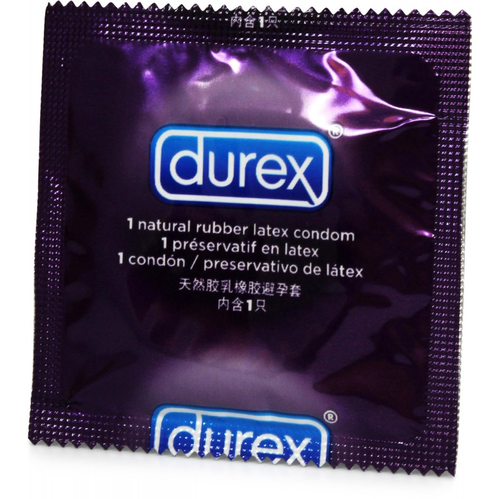 Bao cao su cao cấp kéo dài thời gian quan hệ Durex Performax Intense 3 cái [HÀNG MỸ]