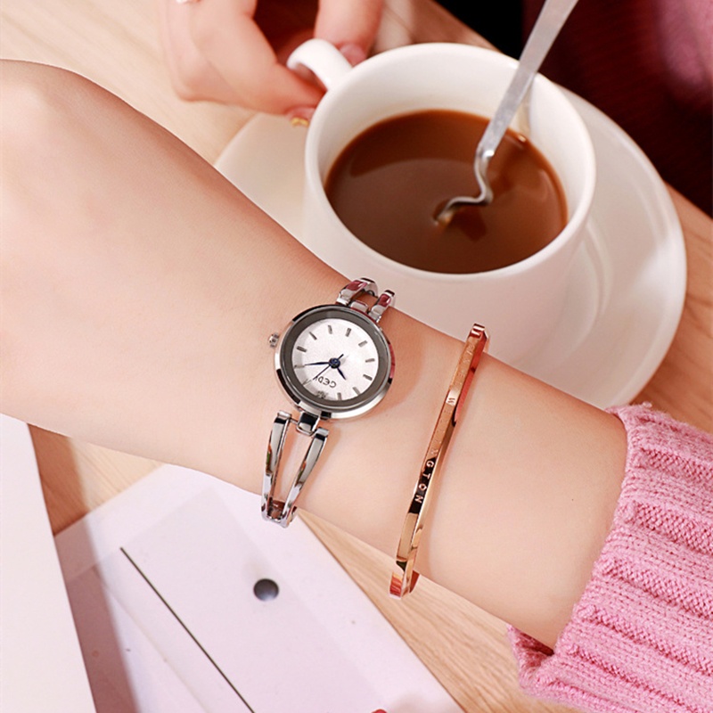 Đồng hồ đeo tay GEDI 1198 bằng thép hợp thời trang