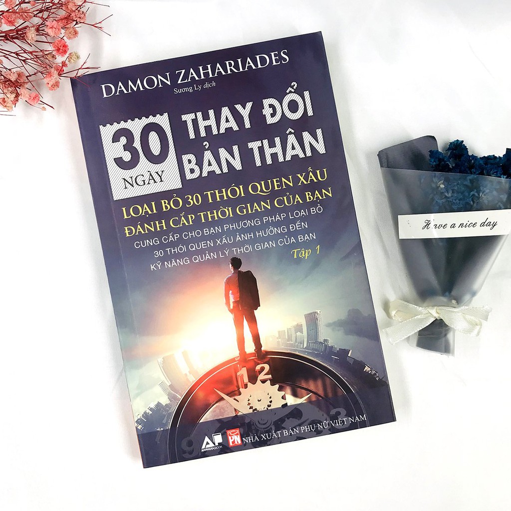 Sách - Combo 30 Ngày Thay Đổi Bản Thân - Loại Bỏ 30 Thói Quen Xấu Đánh Cắp Thời Gian Của Bạn (Tập 1+Tập 2)