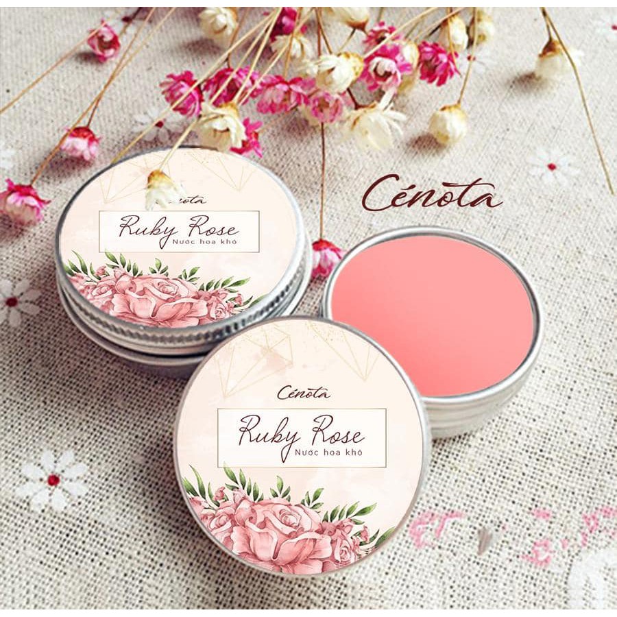 Nước hoa khô Cenota Ruby Rose 15g | Thế Giới Skin Care