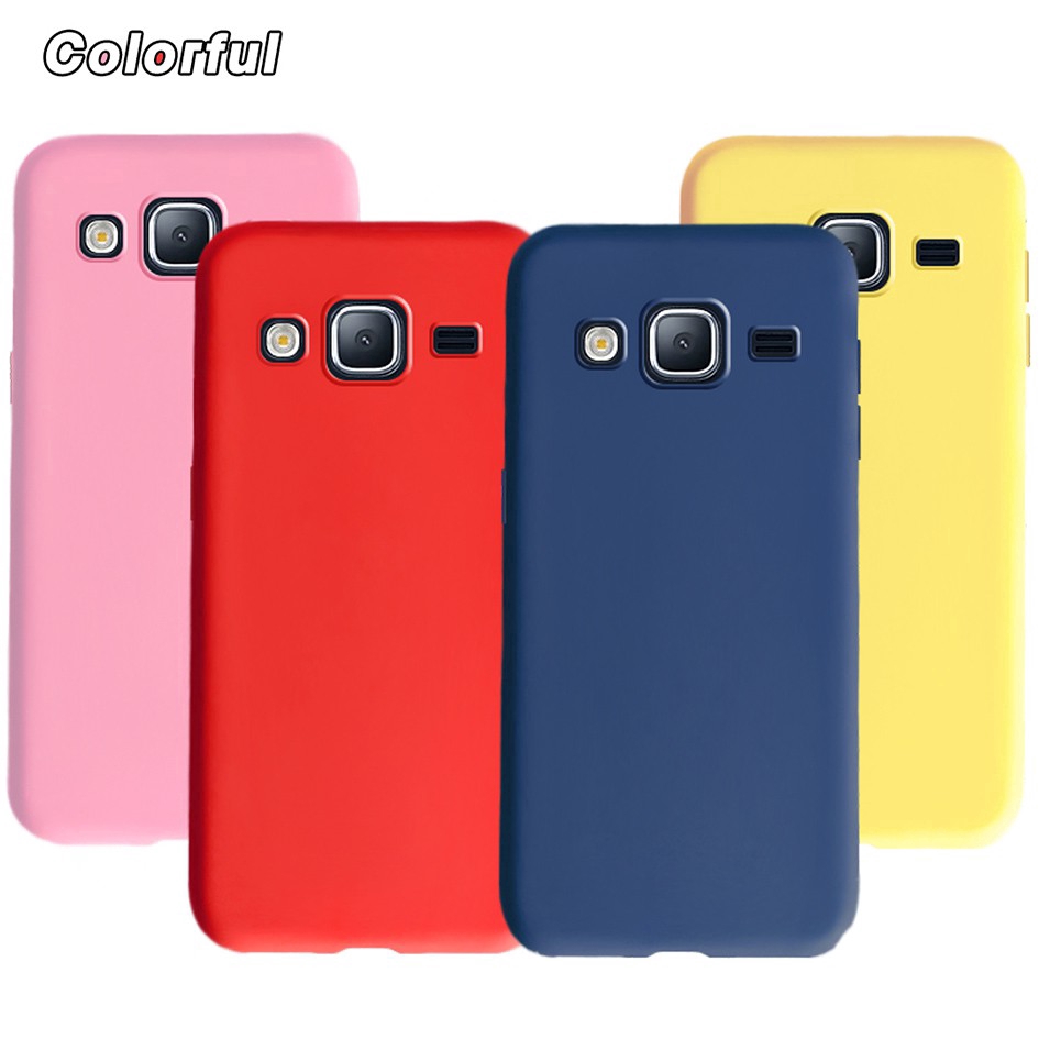 Ốp Điện Thoại Silicone Màu Sắc Ngọt Ngào Cho SAMSUNG GALAXY J3 2016/ J5 2016/ J7 2016 | BigBuy360 - bigbuy360.vn