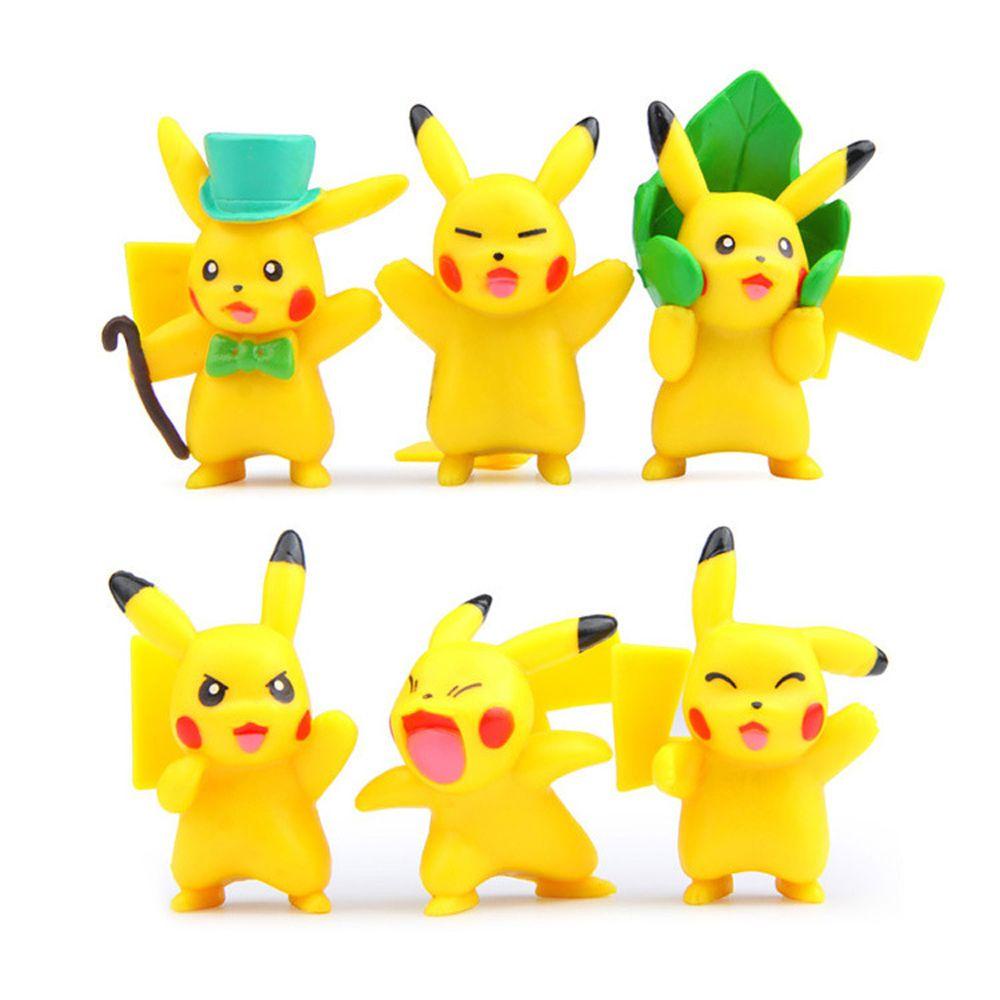 Set 18 Mô Hình Mô Phỏng Nhân Vật Hoạt Hình Bằng PVC