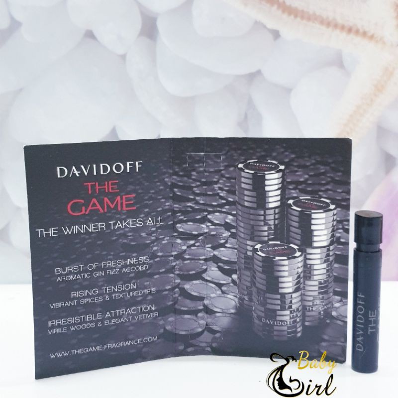 Mẫu Thử Nước Hoa Nam Davidoff The Game For Men 1.2ml | Thế Giới Skin Care