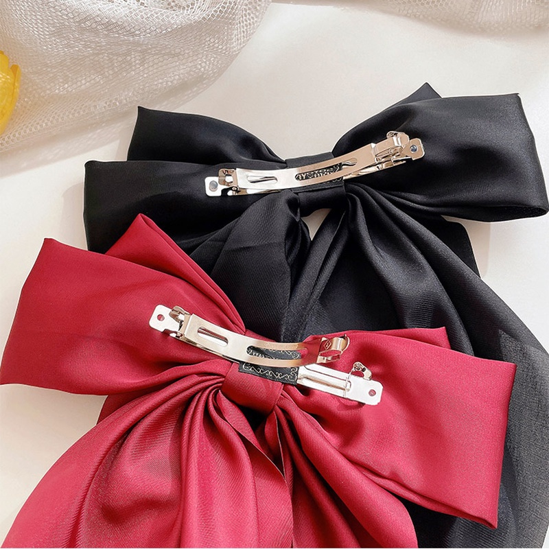 Kẹp Tóc Nơ Dài Thời Trang Hàn Quốc 2022 Dành Cho Nữ