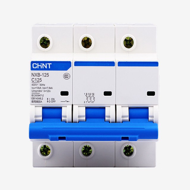 MCB - CB dạng tép NXB 3P 80A 100A 125A 10KA CHINT