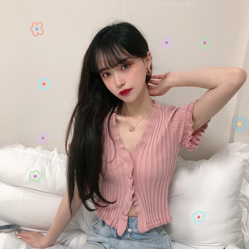 [Mã SKAMCLU7 giảm 10% tối đa 50K đơn 0Đ] Áo crop top nữ Jennie Top CRT004 tay ngắn, xẻ bụng quyến rũ - Uni By Heart