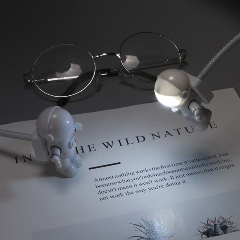 Đèn LED USB đọc sách linh hoạt hình phi hành gia sáng tạo | BigBuy360 - bigbuy360.vn