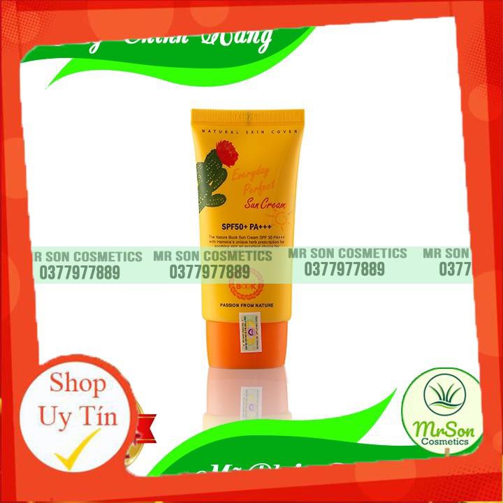 [MỸ PHẨM THIÊN NHIÊN] Kem chống nắng Everyay Perfect Sun Cream The Nature Book Hàn Quốc