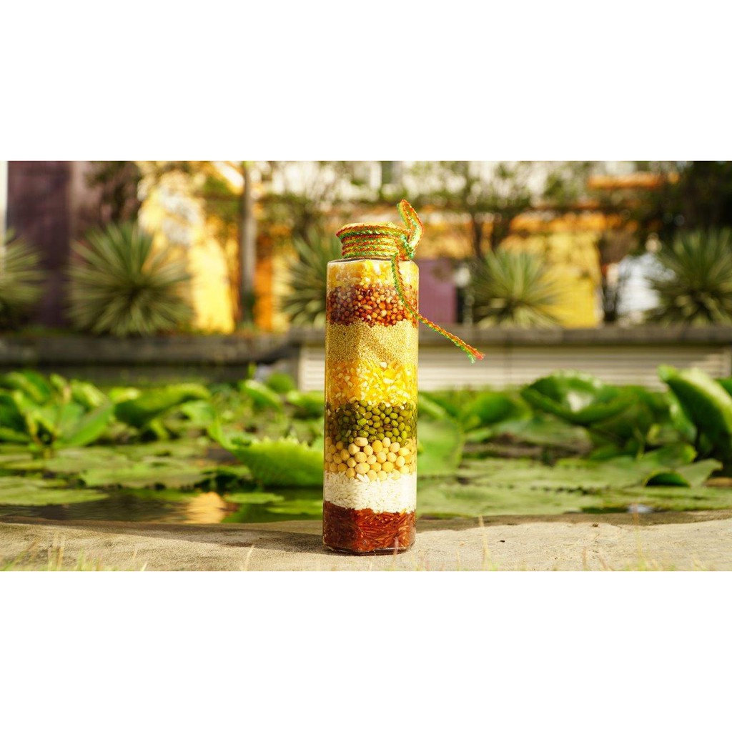 Ngũ cốc phong thủy chai lục giác LỘC PHÁT | BigBuy360 - bigbuy360.vn