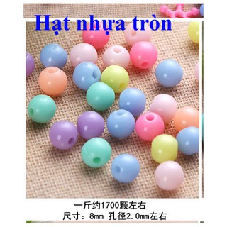 hạt vòng nhựa (lạng)