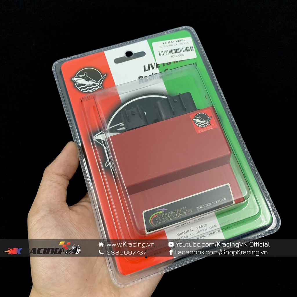 (Hàng chất lượng) Ic Shark Mở Tua Máy Cho Ex135 Có Tăng Chỉnh Chính Hãng