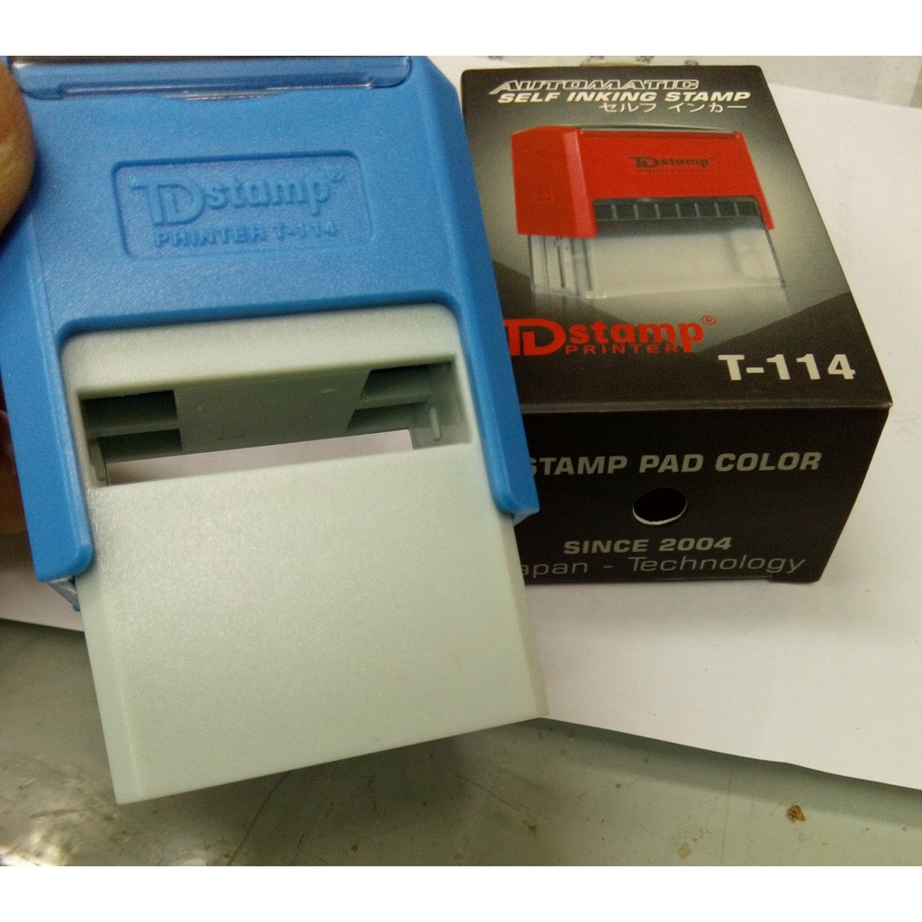 Dấu Việt Nam  TDstamp T114 Khắc Dấu Tên, Logo, Nội Dung Ngắn Loại Nhỏ