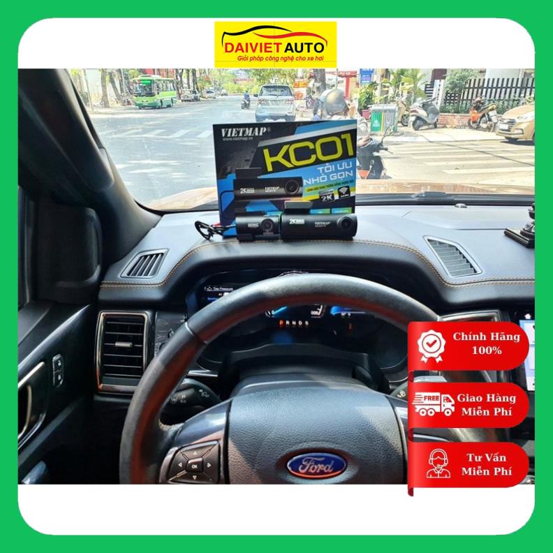 Vietmap KC01 Pro cảnh báo giao thông Cam hành trình Chính Hãng - Đại việt Auto