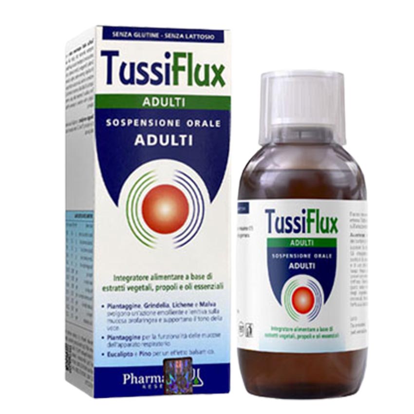 TussiFlux Adult hỗ trợ làm dịu họng, giảm triệu chứng ho, đau rát họng, ho có đờm &amp; khản tiếng 200ml , Cvspharmacy