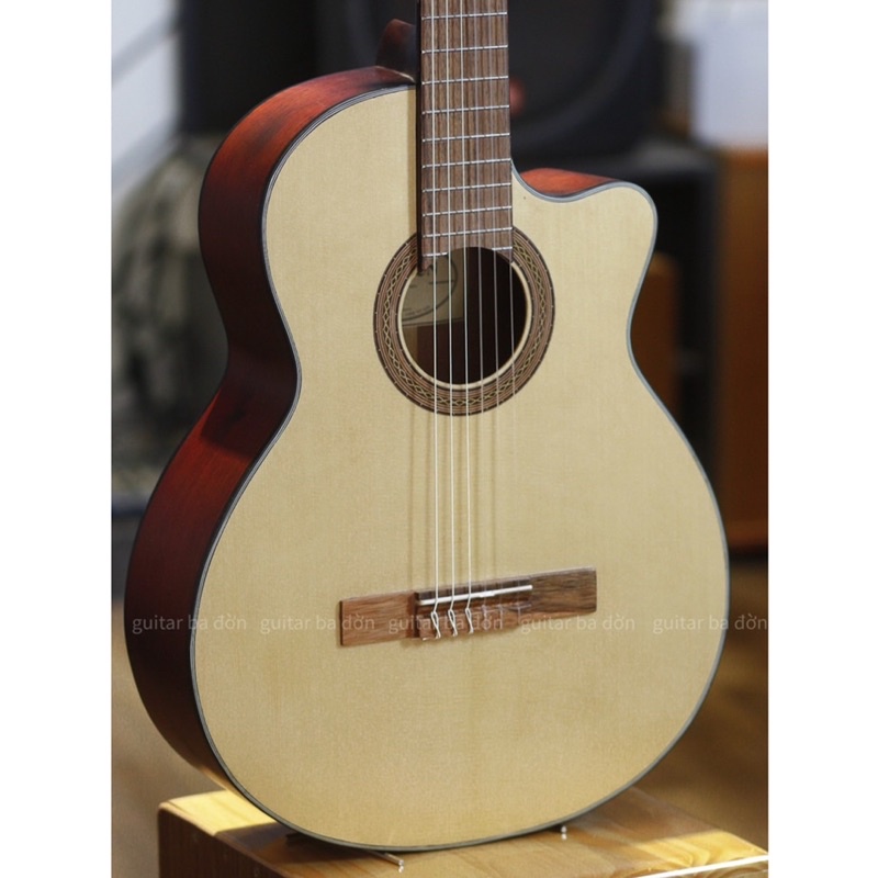 Đàn Guitar Classic C100J Ba Đờn Gỗ Hồng Đào Cao Cấp - Tặng Bao Vải + 2 Pick + Capo