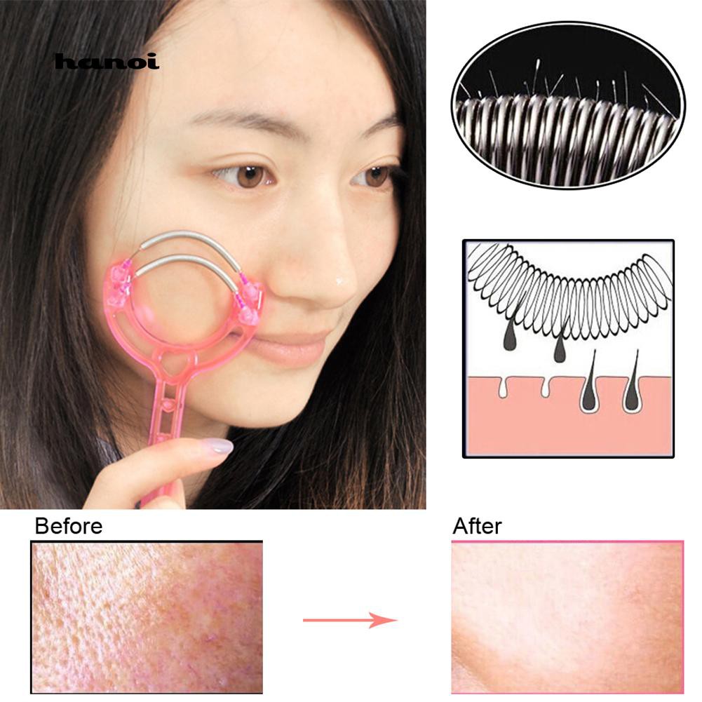 Hn HN HN♥Con Lăn Tẩy Lông Mặt Cầm Tay Tiện Dụng Dành Cho Nữ