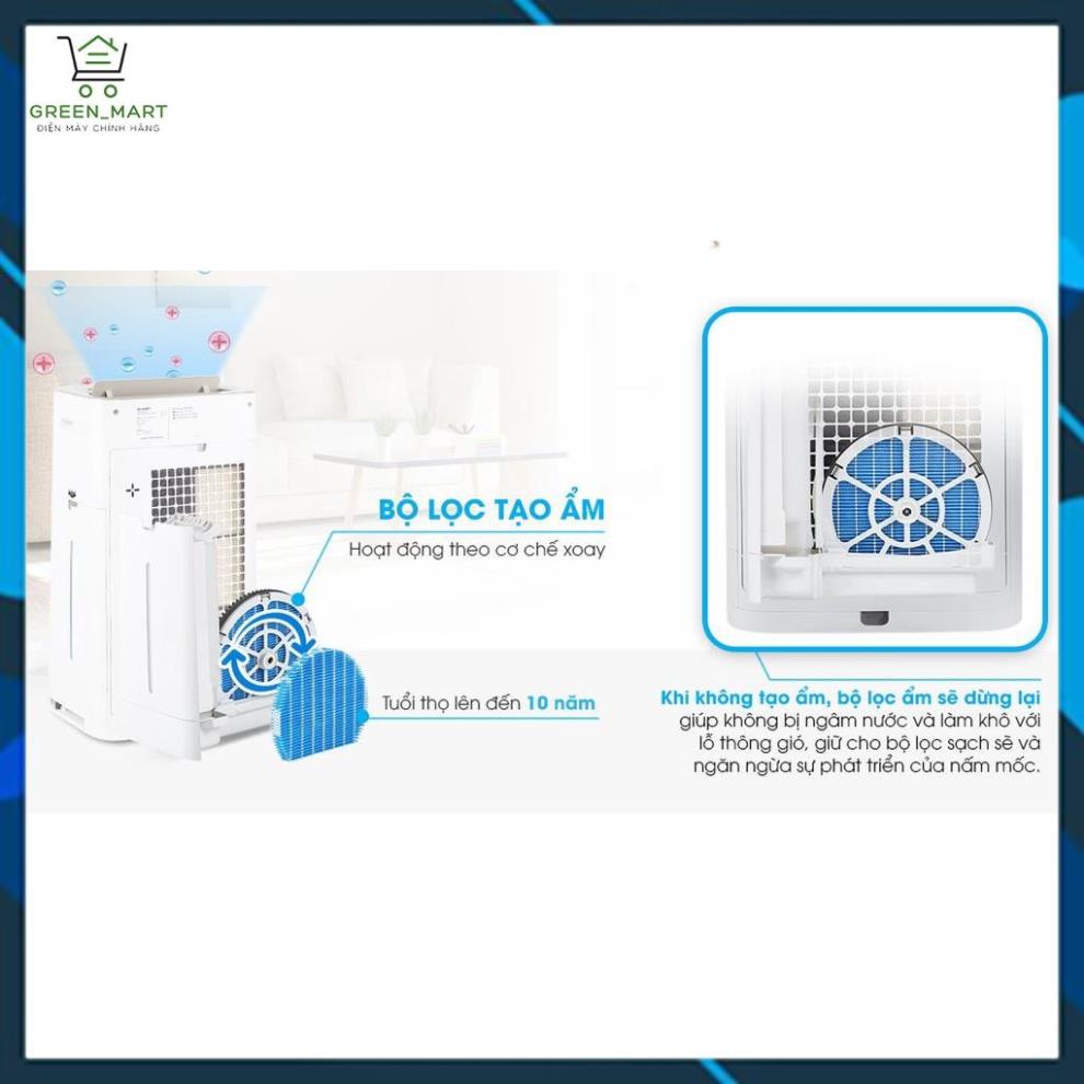 Máy lọc không khí và tạo ẩm Sharp KC-G40EV-W (28m²)