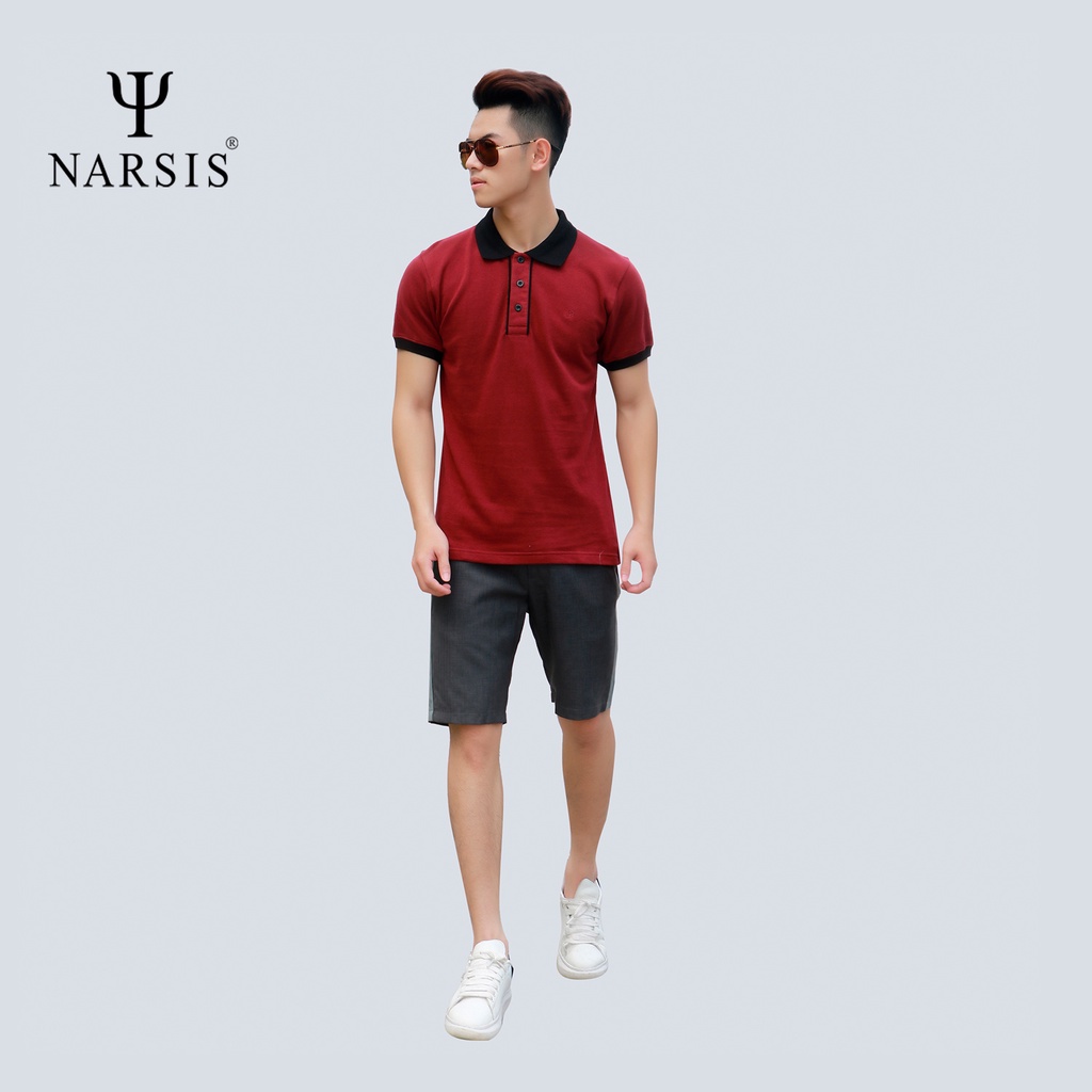 [Mã BMBAU50 giảm 7% đơn 99K] Áo Nam Narsis D4019, Chất liệu vải cao cấp bền đẹp