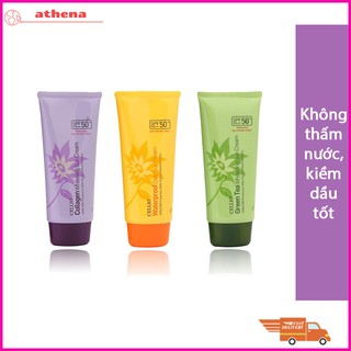 Kem Chống Nắng Cellio SPF 50PA+ 70ml giúp chống nắng. kháng khuẩn, kiềm dầu vô cùng hiệu quả trong những ngày hè