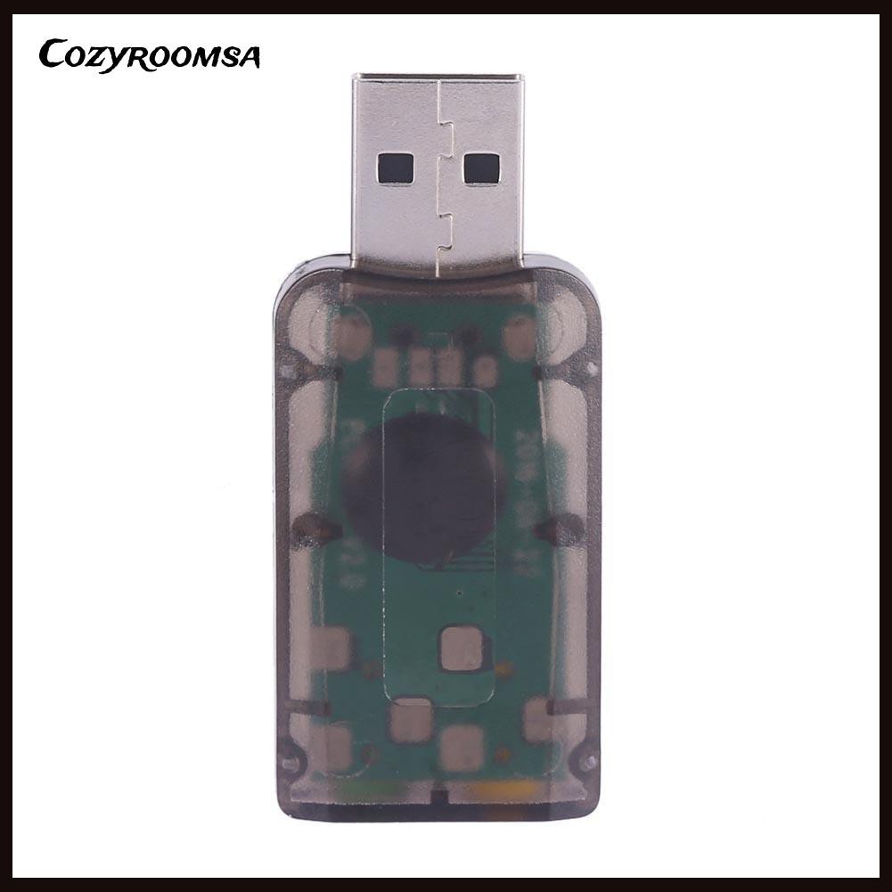 Usb Chuyển Đổi Âm Thanh 3d 5.1 Ch Cho Máy Tính Laptop Notebook | BigBuy360 - bigbuy360.vn