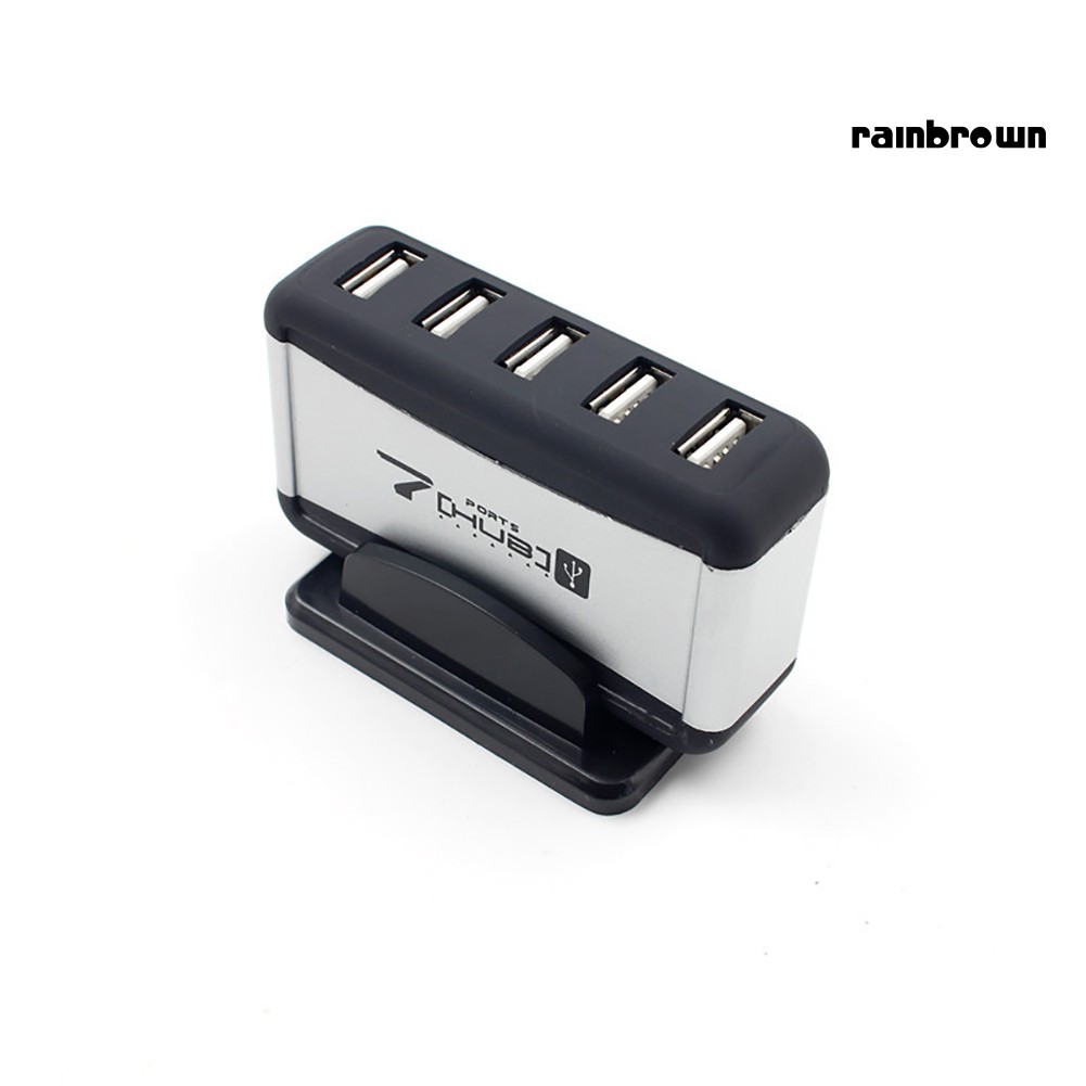 Bộ Chia 7 Cổng Usb 2.0 Hub 50cm 5v Cho Pc / Laptop
