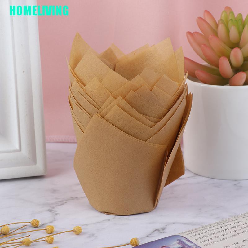 Set 50 CốC GiấY ĐựNg BáNh Cupcake TiệN DụNg