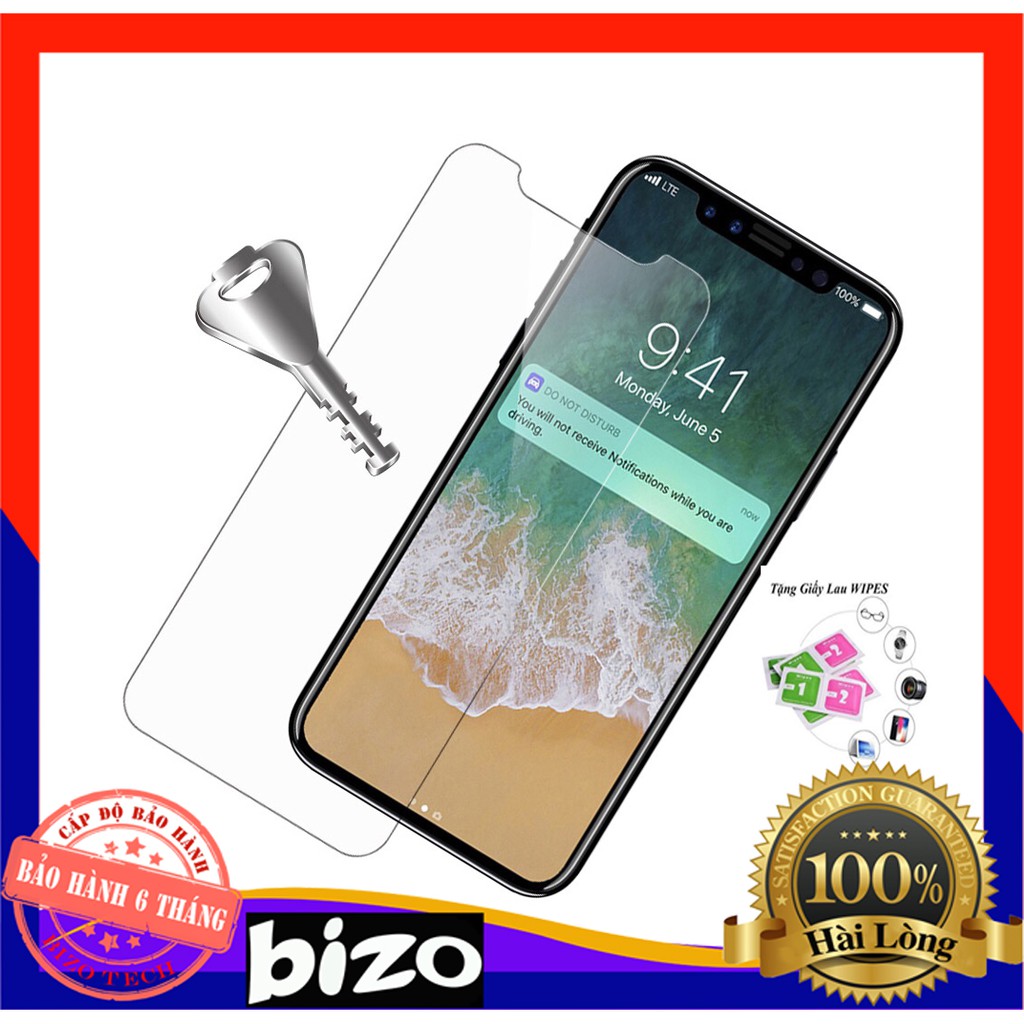 Kính cường lực iphone 6/6P/7/7P/8/8P/X/Xs/Xr,11promax 2,5D cực trong - chống sước