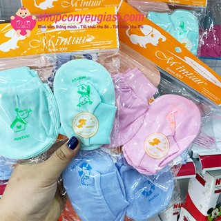 🌼⚡⚡⚡Mua Là Có Quà🌼⚡⚡⚡Bao tay chân sơ sinh (1 set gồm 1 bộ bao tay và 1 bộ bao chân)🌼⚡⚡⚡