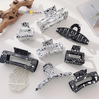 kẹp tóc họa tiết bò sữa