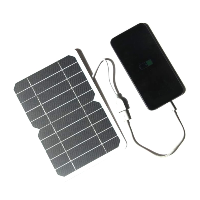 Tấm Sạc Pin Năng Lượng Mặt Trời 5v Có Thể Gấp Gọn Tiện Dụng Cho Điện Thoại